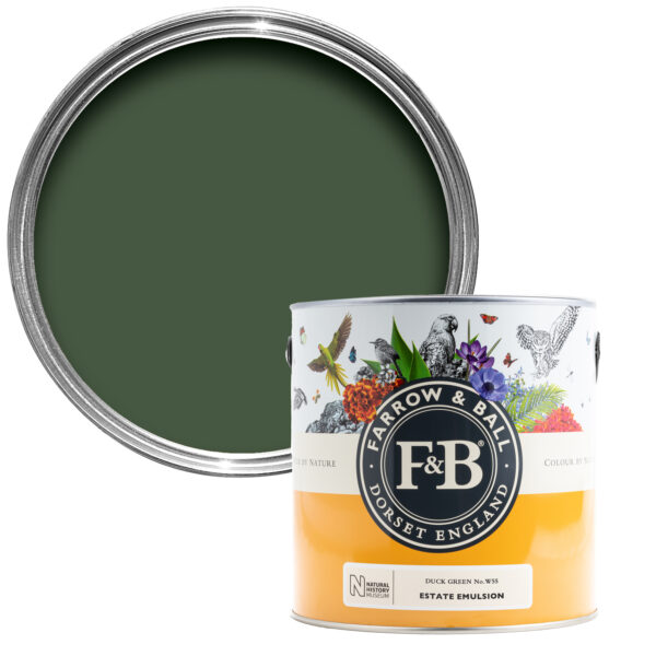 Duck Green Farrow & Ball Colour By Nature Natural History Museum