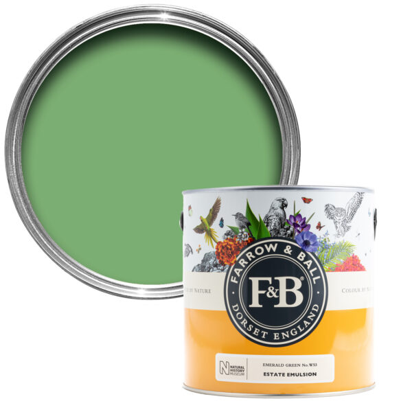 Emerald Green Farrow & Ball Colour By Nature Natural History Museum