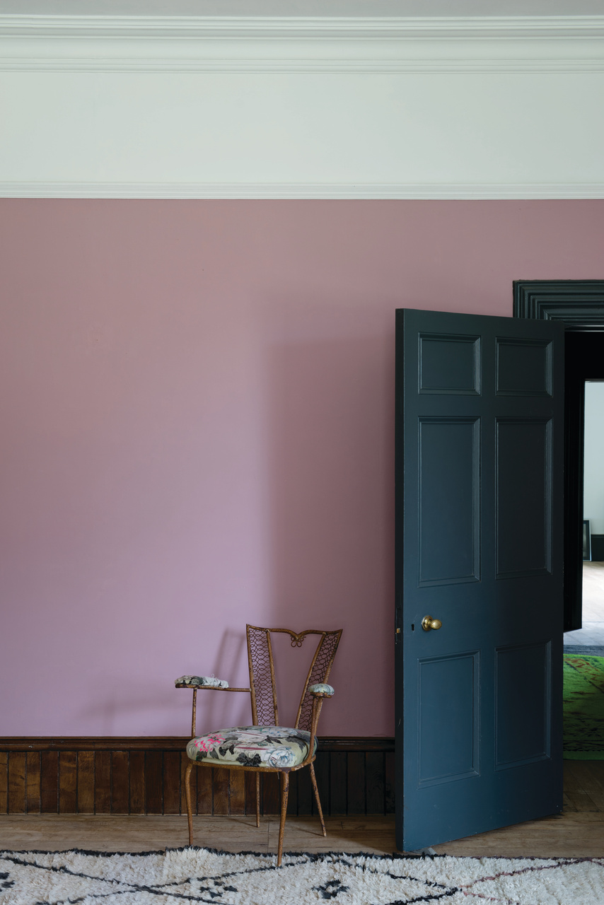 Farrow & Ball — Cinder Rose – No.246 room