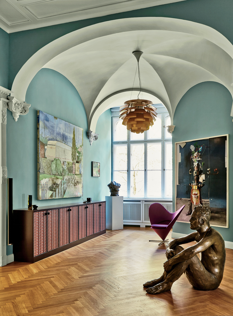Farrow & Ball — Dix Blue – No.82 room