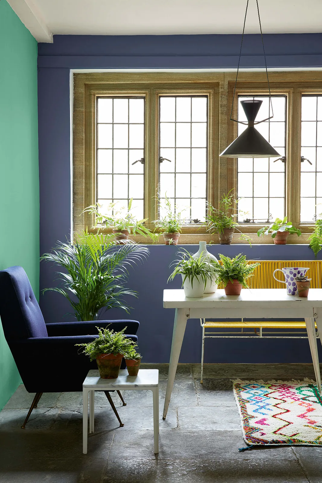 Green Verditer 92, Pale Lupin 278