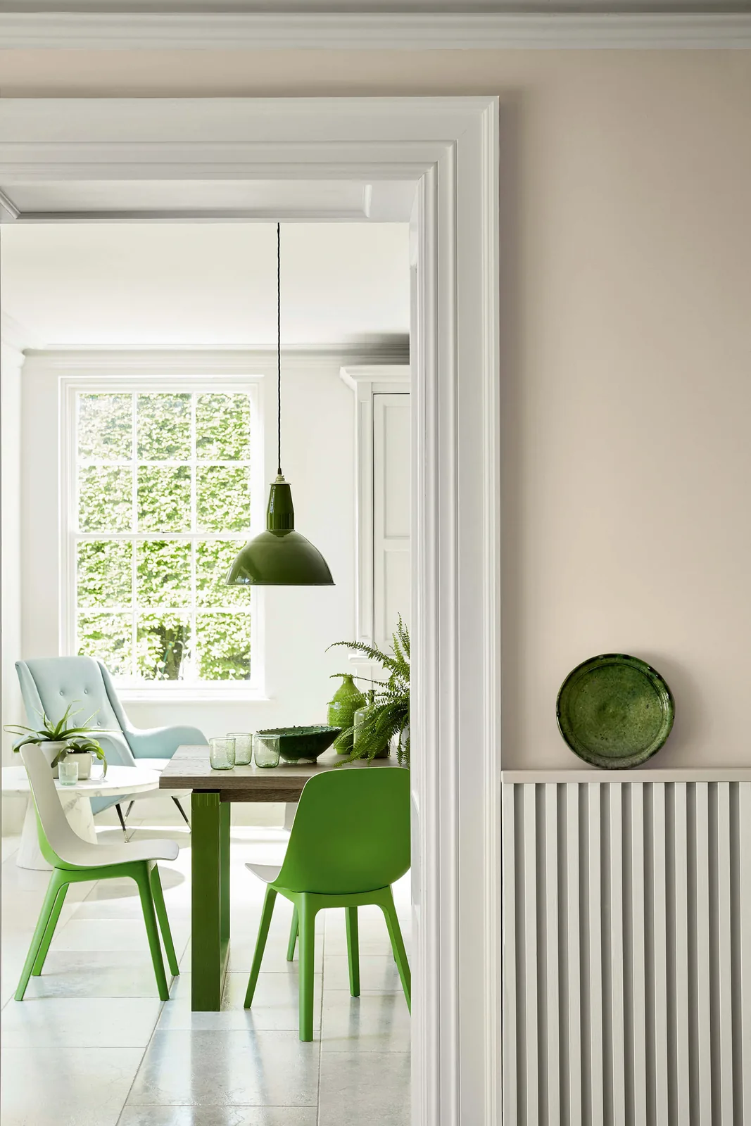 French Grey-Pale, Portland Stone-Dark 157 and Sage & Onions 288 - 1