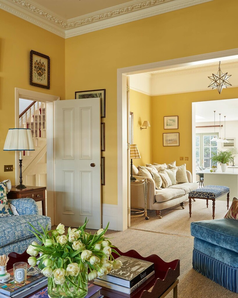 Farrow & Ball — Yellow Ground – No.218 room
