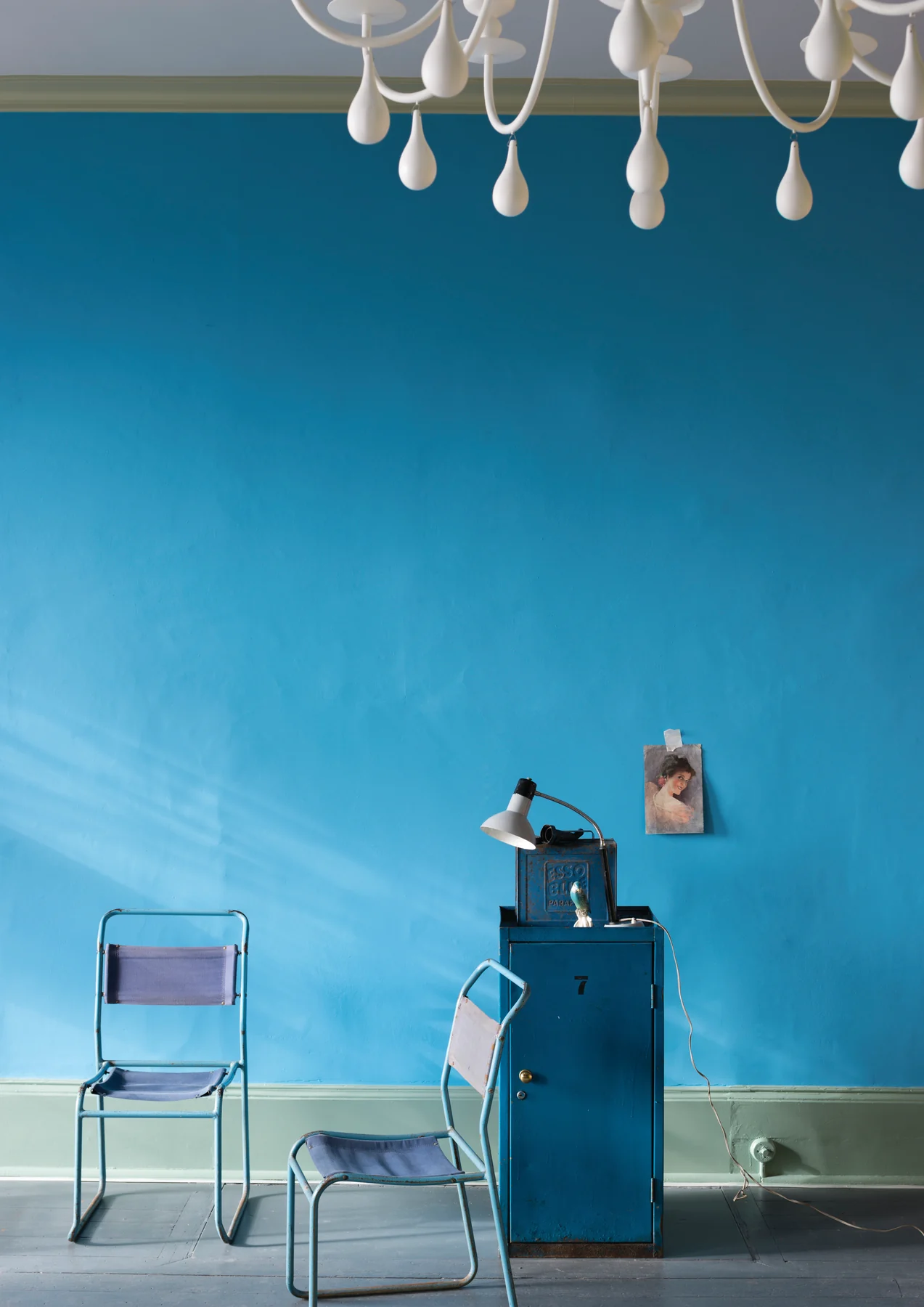 Farrow & Ball: Vert de Terre, St Giles Blue, Chappell Green