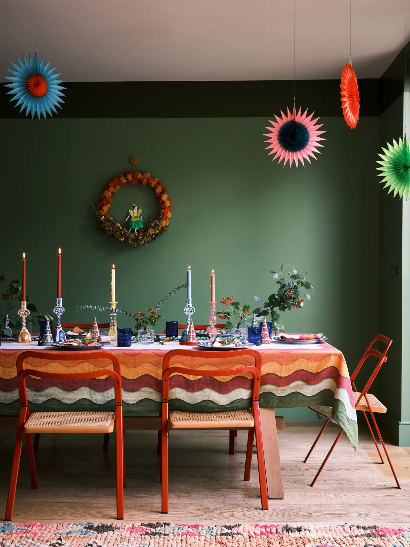 Farrow & Ball: Yeabridge Green, James White, Bancha