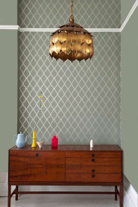 Crivelli Trellis — room inspiration. The colourway shown may differ from your selection.
