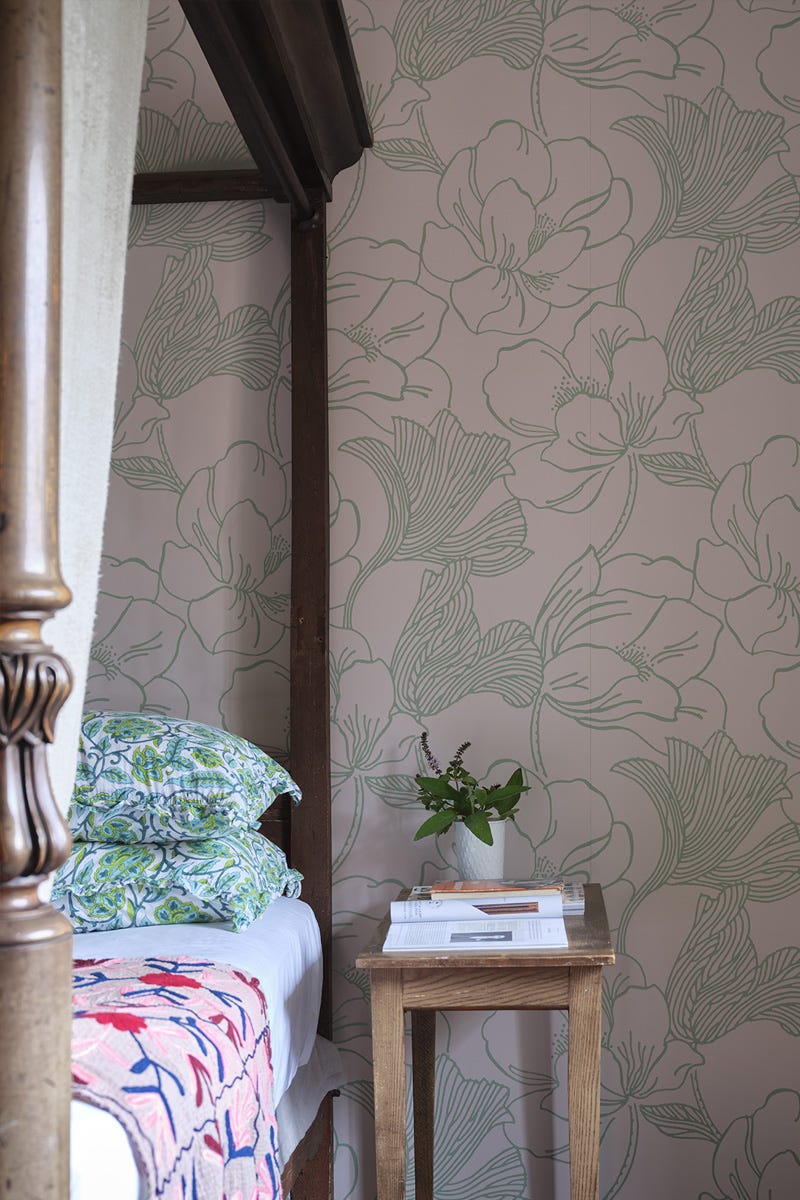 Helleborus — room inspiration. The colourway shown may differ from your selection.