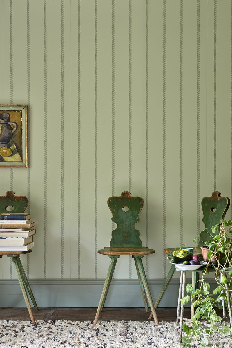 Petal Stripe — room inspiration. The colourway shown may differ from your selection.