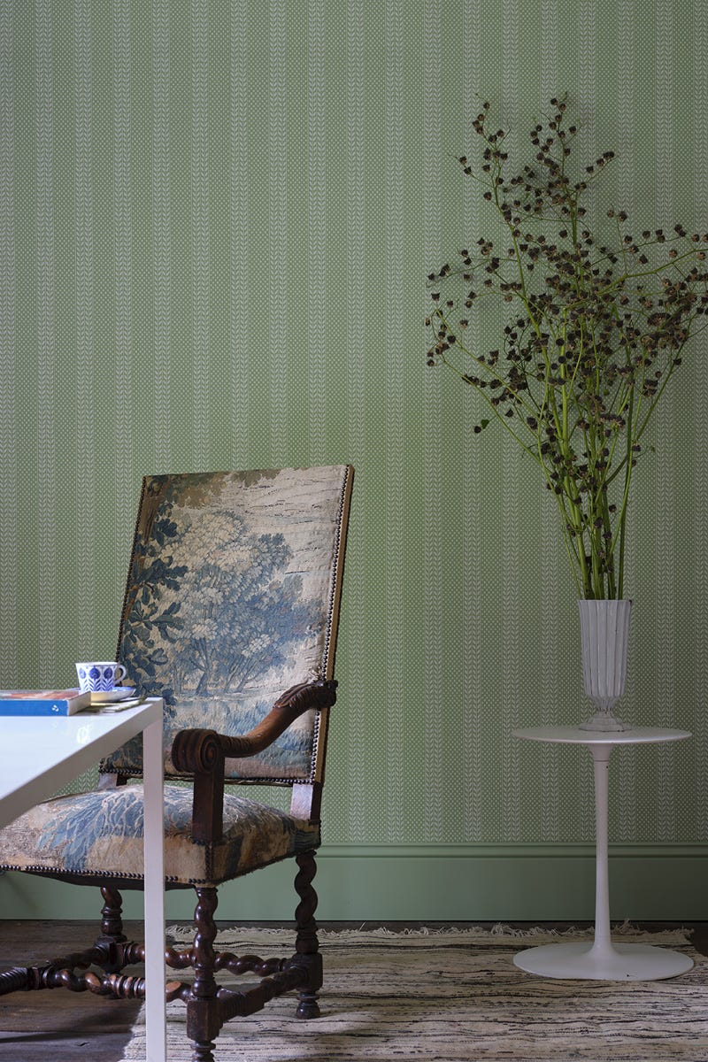 Polka Sprig — room inspiration. The colourway shown may differ from your selection.