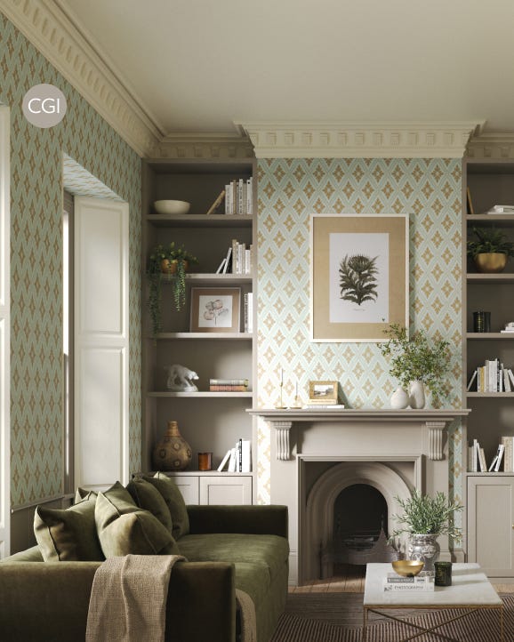 Ranelagh — room inspiration. The colourway shown may differ from your selection.