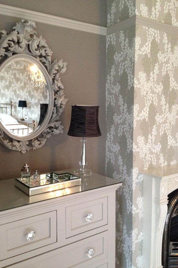 Wisteria — room inspiration. The colourway shown may differ from your selection.